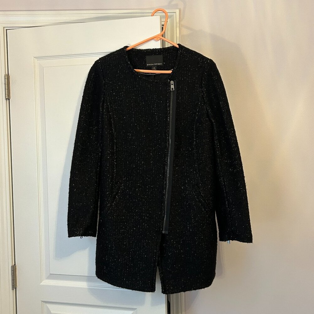 Banana Republic knit coat, size M